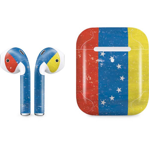 Venezuela Flag Distressed Apple AirPods 2 Skin
